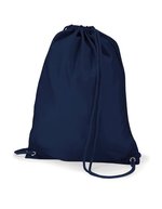 Quadra Wasserabweisender Gymsac 7L Polyester, Black 31 x 40 cm, QD17 – Blu navy francese