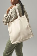 Quadra Canvas di cotone Shopper 20 litri, Natural 39 x 42 x 13 cm, QD23 – Bild 1