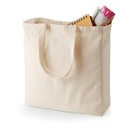 Quadra Canvas di cotone Shopper 20 litri, Natural 39 x 42 x 13 cm, QD23 – Bild 3