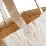 Quadra Canvas di cotone Shopper 20 litri, Natural 39 x 42 x 13 cm, QD23 – Bild 4
