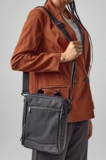 Quadra Borsa tablet Executive con EasyPocket, Black 23 x 29 x 8 cm, QD264 – Bild 1