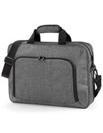 Quadra Laptop-Tasche 17 Zoll mit Organizer – Grey Marl