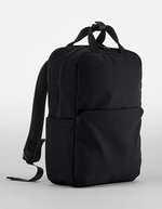 Quadra Recycelter Laptop-Rucksack mit Schutzfach – Black