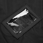 Quadra Custodia per abito con finestra trasparente, Black 60 x 100 cm, QD31 – Bild 4