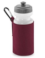 Quadra Wasserflasche mit Halter und Gürtelschlaufe – Burgundy