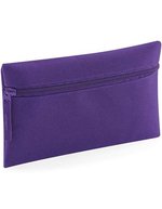 Quadra Stiftetui aus 600D Polyester, Black 21 x 14 cm, QD442 – Violet