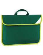 Quadra Enhanced-Viz Book Bag Bottle Green 38 x 28 cm (QD452) – Bottle Green