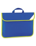 Quadra Enhanced-Viz Book Bag Bottle Green 38 x 28 cm (QD452) – Bright Royal
