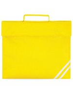 Quadra Klassische Dokumententasche mit Sichtschutz, Black 36 x 30 cm, QD456 – Yellow