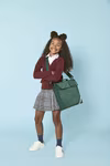 Quadra Junior Book Bag with Shoulder Strap, Bright Red 37 x 30 x 6 cm, QD457 – image 2