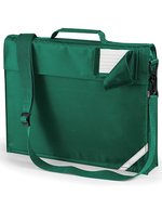 Quadra Junior Bücher Tasche mit Schultergurt – Bottle Green