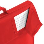 Quadra Junior Book Bag mit Reflektorelement, Black 37 x 30 x 6 cm, QD51 – Bild 6