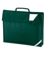 Quadra Junior Book Bag mit Reflektorelement – Bottle Green