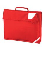 Quadra Junior Book Bag mit Reflektorelement – Bright Red