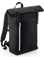 Quadra Urban Commute Rucksack mit Rollverschluss, Black 28 x 46 x 14 cm, QD552 – Bild 2