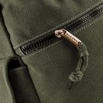 Quadra Vintage Canvas Rucksack mit Kordelzug, Sahara 30 x 36 x 16 cm, QD612 – Bild 7