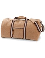 Quadra Vintage Canvas Weekender mit Schultergurt, Sahara 58 x 30 x 30 cm, QD613 – Bild 2
