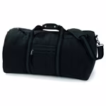 Quadra Vintage Canvas Weekender mit Schultergurt – Vintage Black
