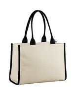 Puerto Large Bag – Naturale/Nero