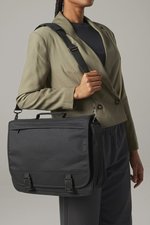 Quadra Portfolio Umhängetasche mit Organizer-Sektion, Black 41 x 34 x 10 cm, QD65 – Bild 1