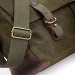 Quadra Sac Messenger Heritage en toile cirée, Desert Sand 34 x 26 x 12 cm, QD653 – image 4