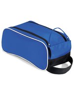Quadra Teamwear Schuhtasche 420D Polyester, Black 35 x 16 x 18 cm, QD76 – Bright Royal/Black/White
