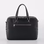 Quadra Luxe Briefcase with Water Bottle Holder, Black 39 x 28 x 10 cm, QD771 – image 4