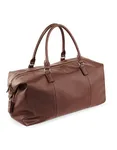Quadra Weekender in similpelle NuHide®, Black 56 x 28 x 29 cm, QD878 – Tan