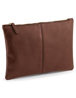 Quadra NuHide® Accessoire-Tasche mit Reißverschluss – Tan
