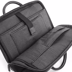 Quadra Borsa Laptop Slimline in similpelle NuHide®, Black 41 x 30 x 7 cm, QD892 – immagine 6