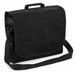 Quadra Umhängetasche 420D Polyester, Black 32 x 36 x 12 cm, QD90 – Bild 3