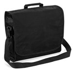 Quadra Borsa a Tracolla 420D Poliestere, Black 32 x 36 x 12 cm, QD90 – Bild 3