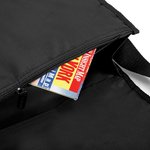 Quadra Borsa a Tracolla 420D Poliestere, Black 32 x 36 x 12 cm, QD90 – Bild 4