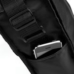 Quadra Borsa a Tracolla 420D Poliestere, Black 32 x 36 x 12 cm, QD90 – Bild 6