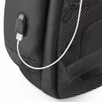Quadra Pro-Tech Charge Rucksack mit USB-Anschluss, Black 33 x 48 x 22 cm, QD910 – Bild 8