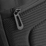 Quadra Sicherheit Rucksack mit USB-Ladeanschluss, Black 30,5 x 46 x 17 cm, QD925 – Bild 5