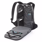 Quadra Sicherheit Rucksack mit USB-Ladeanschluss, Black 30,5 x 46 x 17 cm, QD925 – Bild 6