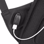 Quadra Sicherheit Rucksack mit USB-Ladeanschluss, Black 30,5 x 46 x 17 cm, QD925 – Bild 7