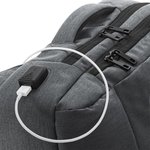 Quadra Convertible Rucksack mit USB-Ladeanschluss, Black 30 x 42 x 14 cm, QD990 – Bild 7