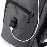 Quadra Sac à dos Roll-Top avec port USB, Black 31 x 45 x 17 cm, QD995 – image 5