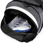 Quadra Geräumige Sporttasche mit Schuhfach, Black/Light Grey 62 x 32 x 30 cm, QS270 – Bild 5