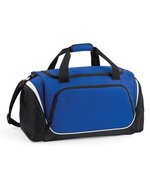 Quadra Geräumige Sporttasche mit Schuhfach, Black/Light Grey 62 x 32 x 30 cm, QS270 – Bright Royal/Black/White