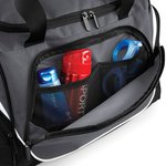 Quadra Pro Team Sporttasche mit Schuhfach, Black/Light Grey 48 x 30 x 27 cm, QS277 – Bild 5