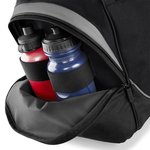 Quadra Pro Team Sporttasche mit Schuhfach, Black/Light Grey 48 x 30 x 27 cm, QS277 – Bild 7