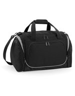 Quadra Pro Team Sporttasche mit Schuhfach, Black/Light Grey 48 x 30 x 27 cm, QS277 – Bild 2