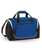 Quadra Pro Team Sporttasche mit Schuhfach, Black/Light Grey 48 x 30 x 27 cm, QS277 – Bright Royal/Black/White