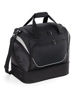 Quadra Sport- und Reisetasche mit Belüftungsboden, Black/Light Grey 44 x 39 x 27 cm, QS285 – Bild 2