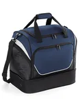 Quadra Sport- und Reisetasche mit Belüftungsboden – French Navy/Black/White