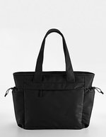 Quadra Recycelte Oversized Reisetasche mit Laptoptasche – Black