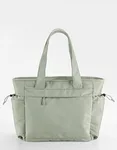 Quadra Recycelte Oversized Reisetasche mit Laptoptasche – Fresh Green